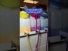 1000 ml atramentu DTF CMYK atramentu białego do T-shirtów i filmów dla zwierząt domowych