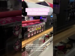 Przesyłka UV Dtf Ab Pet Film Roll Ab Film Transfer Dtf Pet A3 30cm UV Dtf Film do drukarki UV