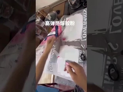 Odporny na pęknięcia TPU DTF Powder Adhesive dla wszechstronnego i długotrwałego przenoszenia