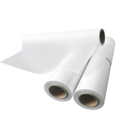 Wrótka folii transferu DTF 60cm*100m Dwustronna Matte Clear PreTreat PET Papier transferu ciepła Zimne i gorące peeling