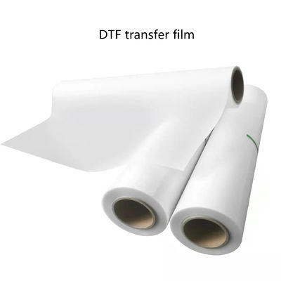 Film do druku DTF 42cm*100M błyszczący Matte White ink printing Film do odzieży