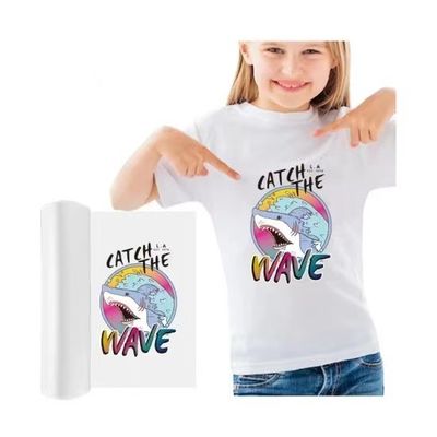 A4 Premium DTF Transfer Film Roll 8,27&quot; x 328ft Matte Clear PreTreat PET Heat Transfer Paper dla drukarek A4 DTF
