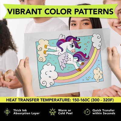 A4 Premium DTF Transfer Film Roll 8,27&quot; x 328ft Matte Clear PreTreat PET Heat Transfer Paper dla drukarek A4 DTF