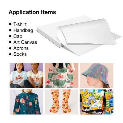 Arkusz A3+ DTF Przejrzysty PET Papier do transferu ciepła Zimny i gorący peeling DTF Transfer Paper dla wszystkich drukarek i materiałów DTF