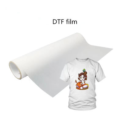 Matte Finish 80gsm PET DTF Film drukowany Paypal Akceptowany czas drukowania