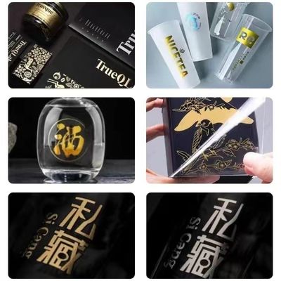 30cm Transfer Inkjet Printer Film UV Printing DTF AB Gold Transfer Film