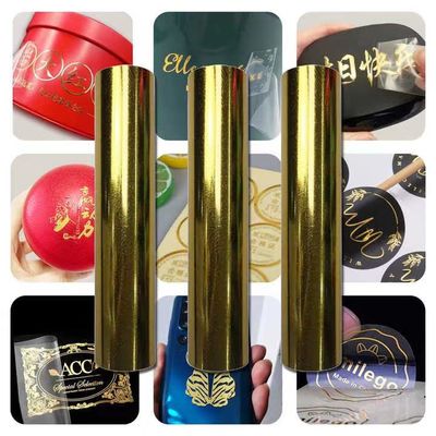 24 cali DTF Ab Pet UV Film Roll Złota Srebrna A1 Ab UV Transfer Film