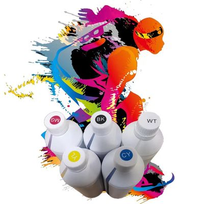 1000ML Drukarka DTF Białego tuszu Pigment Transfer ciepła tusz dla Epson I3200 XP600 8550 8500