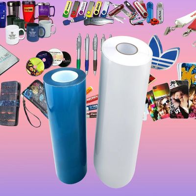 Przejrzystość 30cm AB UV DTF Film Roll For Phone Case Papier z butelki drewnianej