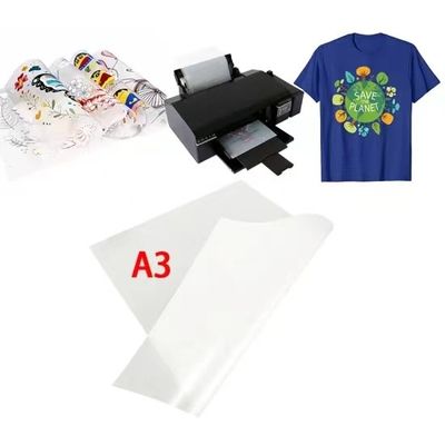 DTF Biały transfer atramentu do filmów dla zwierząt domowych Film papierowy Roll Film dla DTF 75U grubość uwolnienie pet film Roll