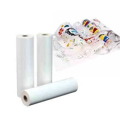 75mic mat Printing inkością białą DTF pet film hot peel 30cm 60cm bezpośrednio do folii do druku odzieży