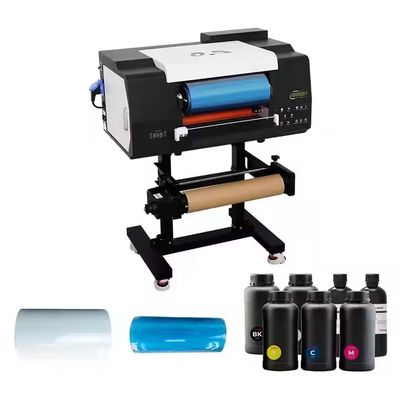 50/100 Meter Roll UV Dtf A B Film Z Klejem Wykonanie UV Transfer Nalepki Cyfrowe Drukowanie