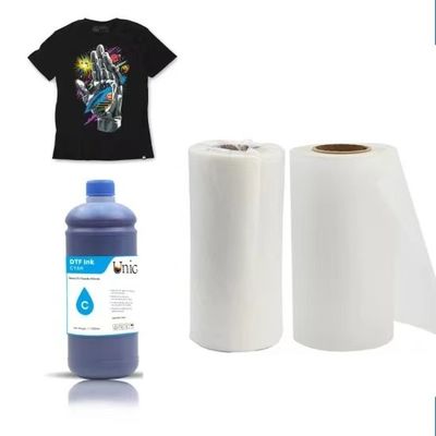 60cm*100m 75 mikronów Glossy/Matte Finish Digital DTF Film Printing with Stretchability