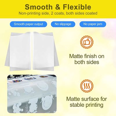 33cm*100m 75 mikron Ultra rozciągająca się folia DTF do druku cyfrowego DTF