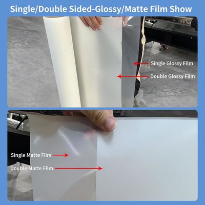 60cm*100m 75 mikronów Glossy/Matte Finish Digital DTF Film Printing with Stretchability