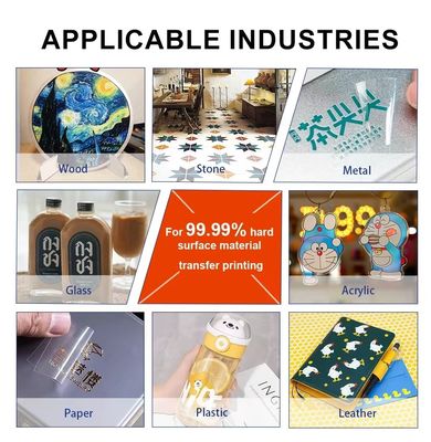 30cm*100m Roll Transparent Uv Dtf Ab Film A3 Ab For UV Label Sticker