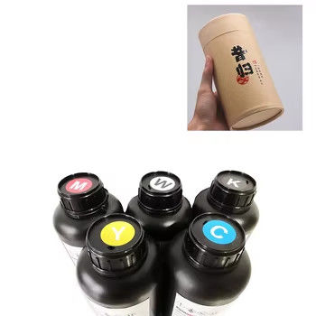 CMYKW+Vanish 500ml LED Digital UV Curing Printing Ink Do druku o ostrym rozdzielczości