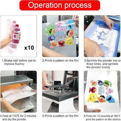 DTF Ink 1000 ml CMYK Epson DTF L1800 P600 P800 dtf drukarka filmowa