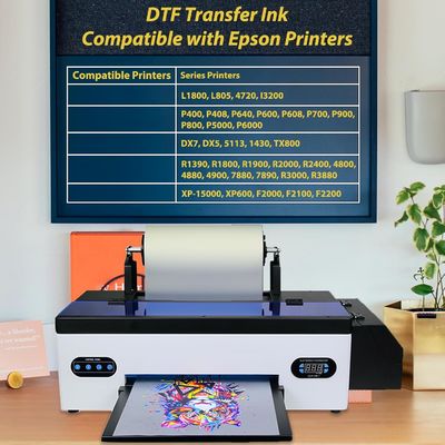 Środowisko przyjazne Białe chłodzenie Digital DTF Ink For T-shirt Drukowanie 100ml