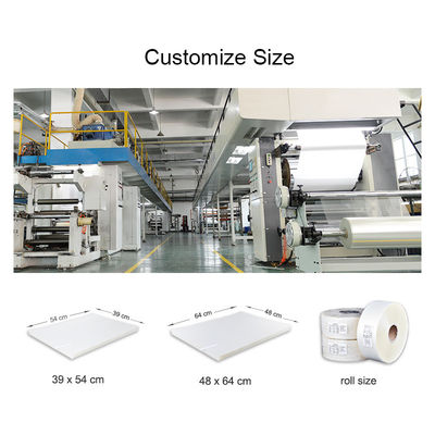 Matte Hot Peel 39*54cm 75 mikron PET Film do wydruku na ekranie i ofset
