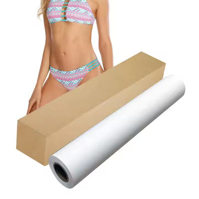 Materiał do druku sublimacyjnego o odporności na ciepło do prania maszynowego 100 gm papieru transferu poliester