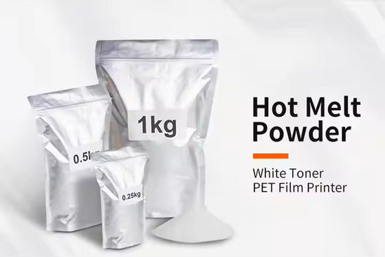 DTF Gorąco stopione Białe Czarne Miękkie 25KG Torba TPU Gumowicze Do Druku DTF