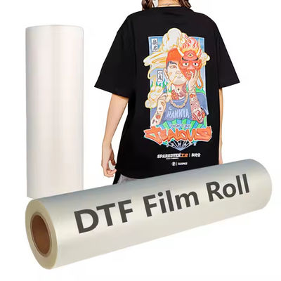 Film DTF o długości 60 cm do projektowania na zamówienie 75mic, zimno i gorąco idealnie nadaje się do koszul i odzieży