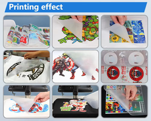 1440DPI Rozdzielczość DTF Drukarka 2KW 12A CMYK W Drukowanie atramentu automatyczne