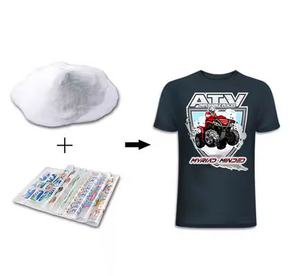 DTF TPU Powód klejący do transferu ciepła na koszulki (1 kg/2 kg/5 kg)