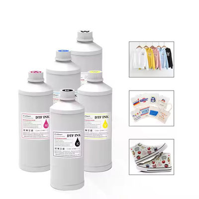 CMYK Biały 1000 ml DTF Drukarka tuszowa T-shirt Druk tekstylowy